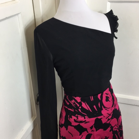 Rue de La Paix Boutique Black blouse 32 - Picture 2 of 5